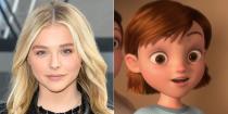 <p>Disney Channel watchers circa 2008 will probably recall that Miley Cyrus voiced the human girl in <em>Bolt</em>, but it’ll likely come as a surprise that the younger version of Penny was voiced by not-yet-a-star Chloë Grace Moretz.</p>