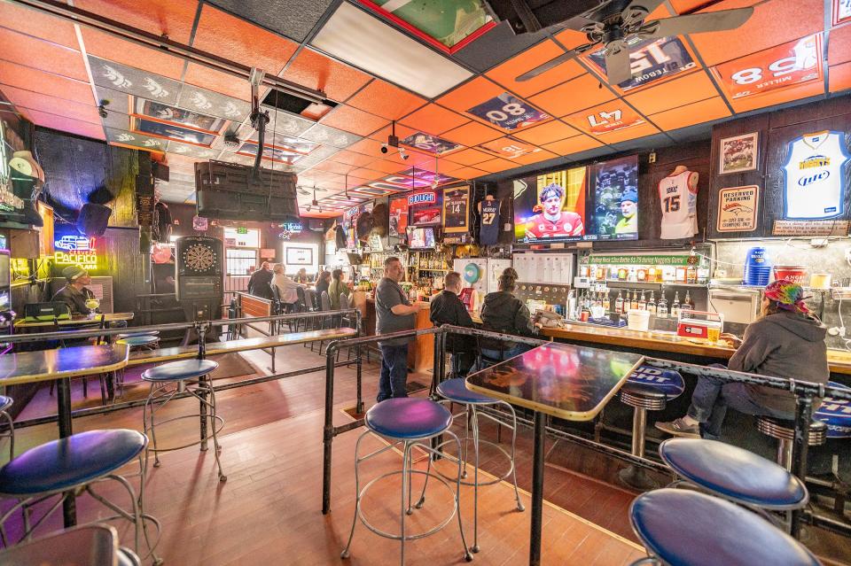 Interior of Sena's Buffalo Bar located at 414 W. Northern Ave.