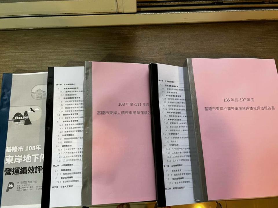 東岸商場招商合約書曝光，市議員鄭文婷痛批市府謊話連篇，有圖利之嫌。   圖：翻攝自基隆市議員鄭文婷律師臉書