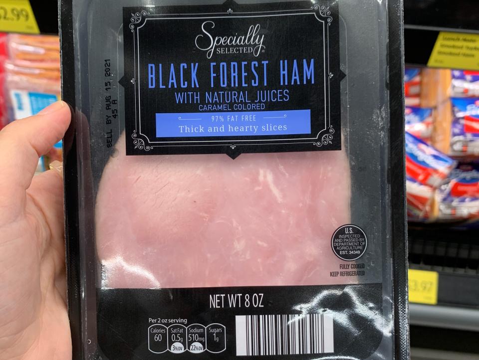 Specially Selected Black forest ham aldi cold cuts