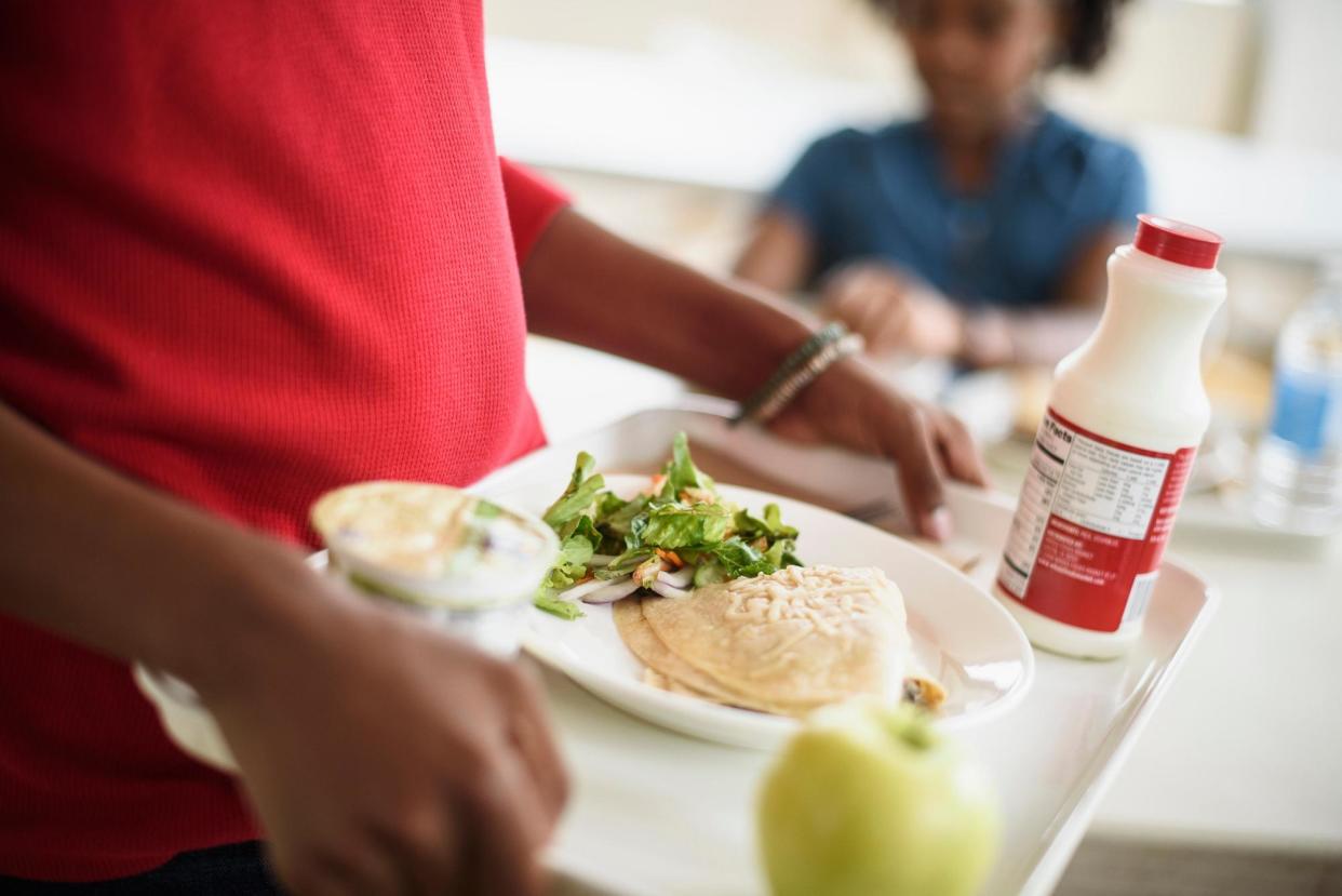 <span>We’d like to know how you feel about your child’s school lunch.</span><span>Photograph: Blend Images/Alamy</span>