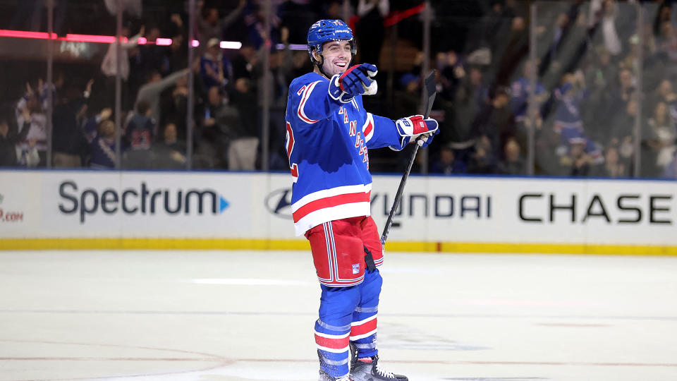 The Rangers have locked up forward Filip Chytil on a four-year extension. (Brad Penner-USA TODAY Sports)