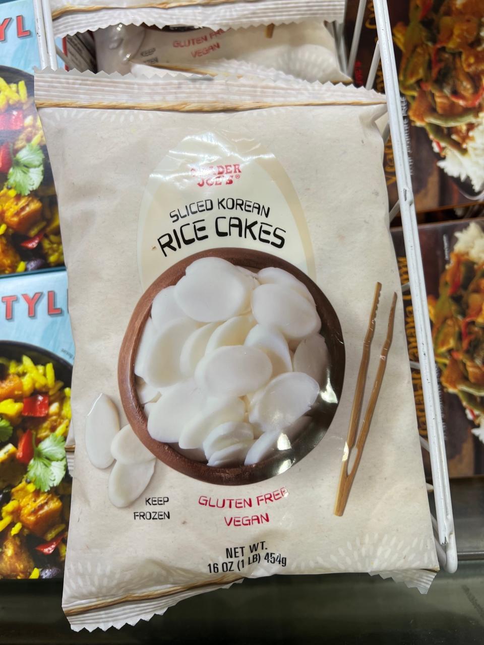 Sliced Korean Rice Cakes