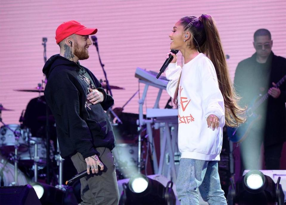 Mac Miller and Ariana Grande