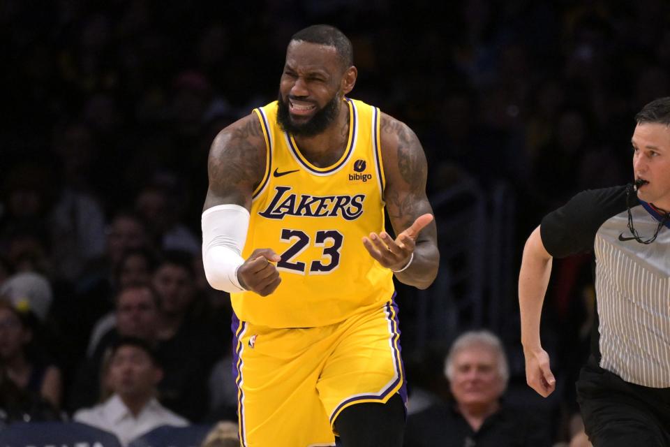 LeBron James and the Los Angeles Lakers have work to do down the stretch.