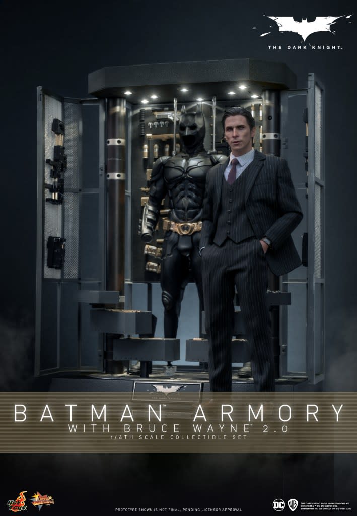 The Dark Knight Collectible Armory Set Unveiled by Sideshow