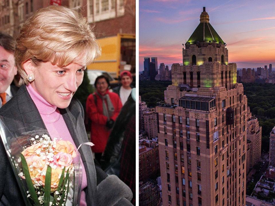 Princess Diana - Carlyle Hotel - Diptych