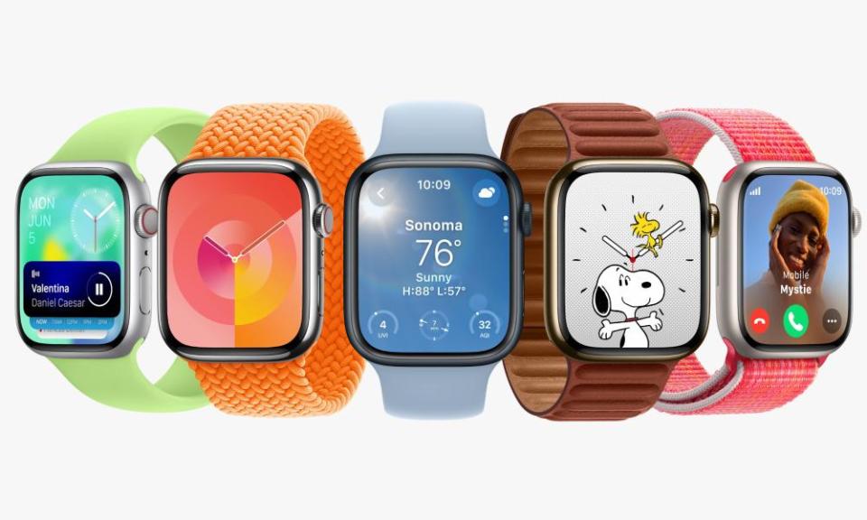 WatchOS 10 revamps the Apple Watch with widgets, more animated and full-view apps and new faces.