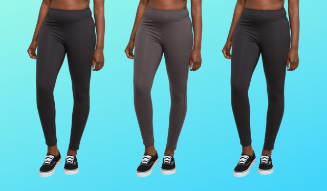 Just $10 for 'flattering' Hanes leggings? Yep — these babies are