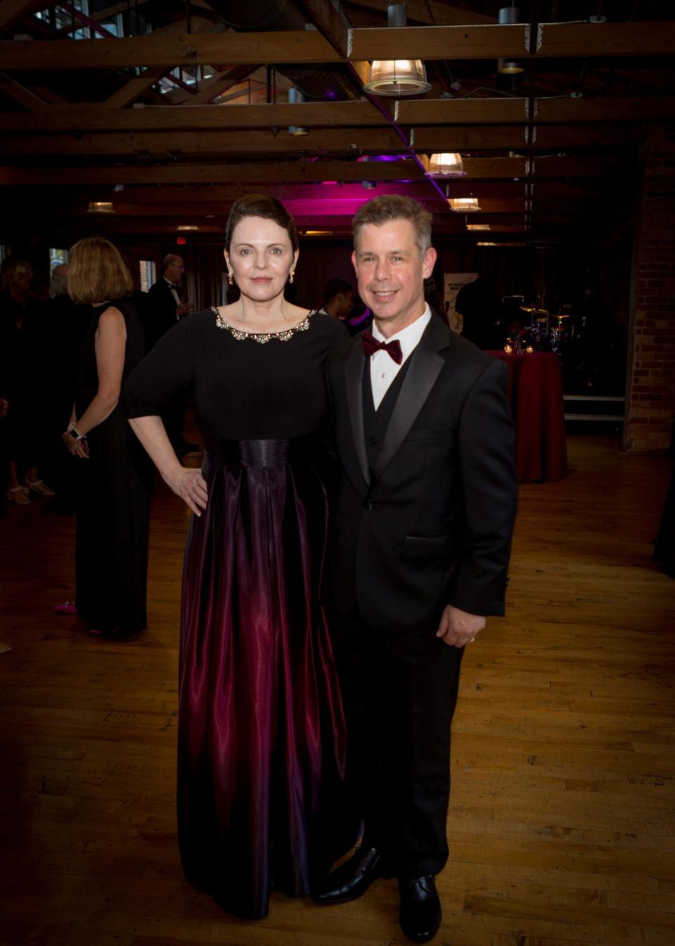 Dean Marjorie Jenkins and Steve Jenkins at The University of South Carolina’s School of Medicine Greenville 10 year anniversary celebration at Hugenot Loft in Greenville on Thursday, September 22, 2022. 