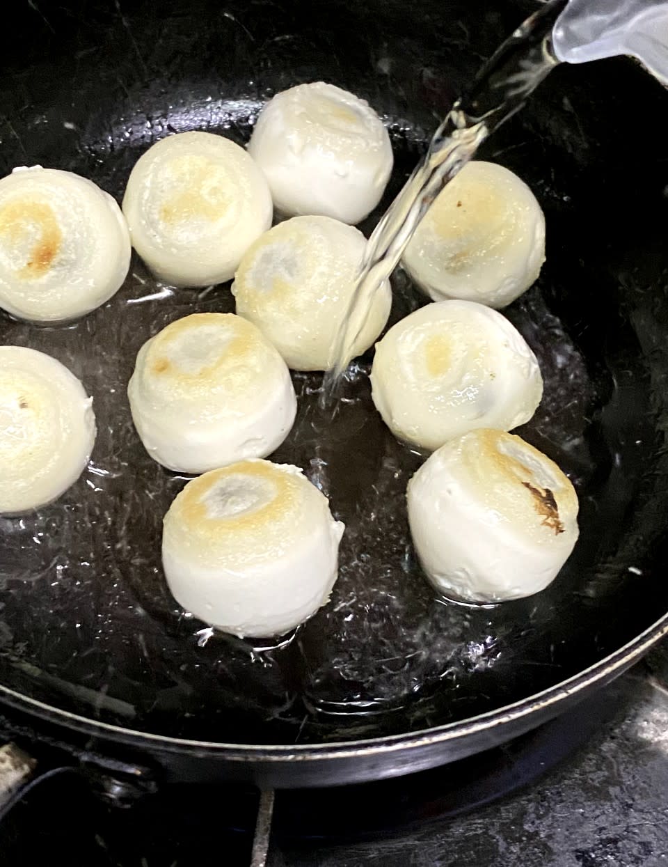 Recette de boulettes de riz gluant Yuanxiao│Il existe une technique secrète pour faire des boulettes de riz gluant frites croustillantes sans éclater.