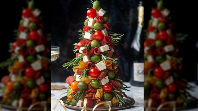 Charcuterie Christmas tree