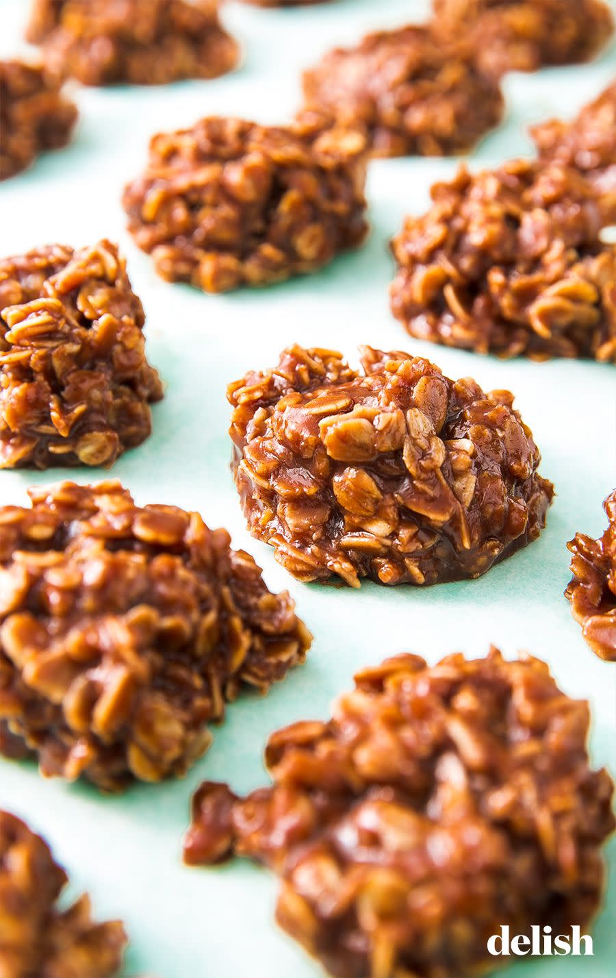 No Bake Oatmeal Cookies