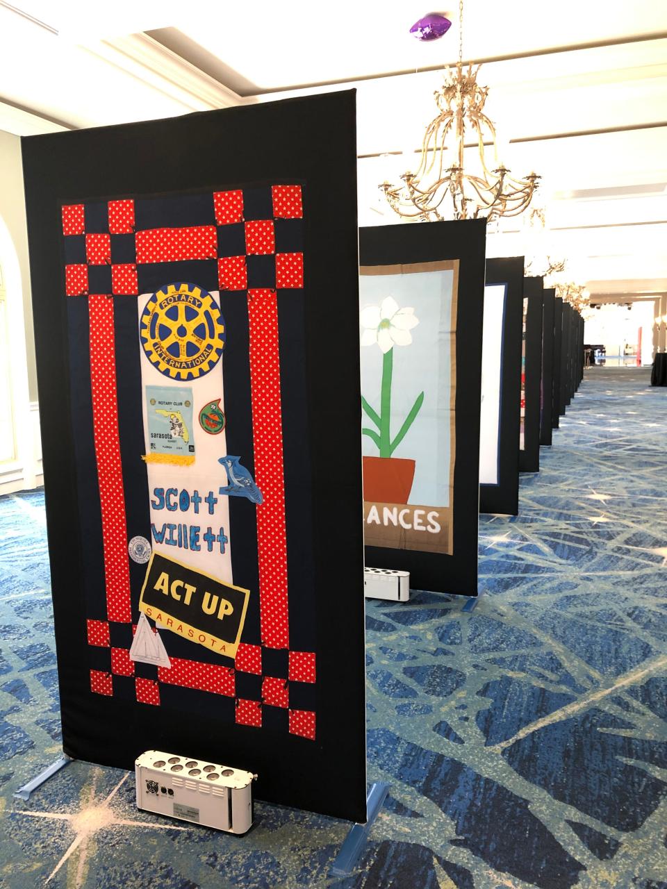 CAN Community Health will display panels from the AIDS Memorial Quilt during the Sarasota Art Museum’s Day With(out) Art 2021.