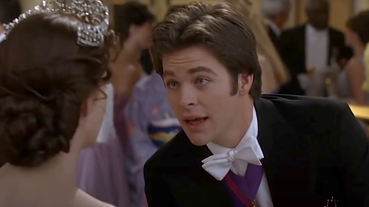  Chris Pine in Princess Diaries 2: Royal Engagement. 