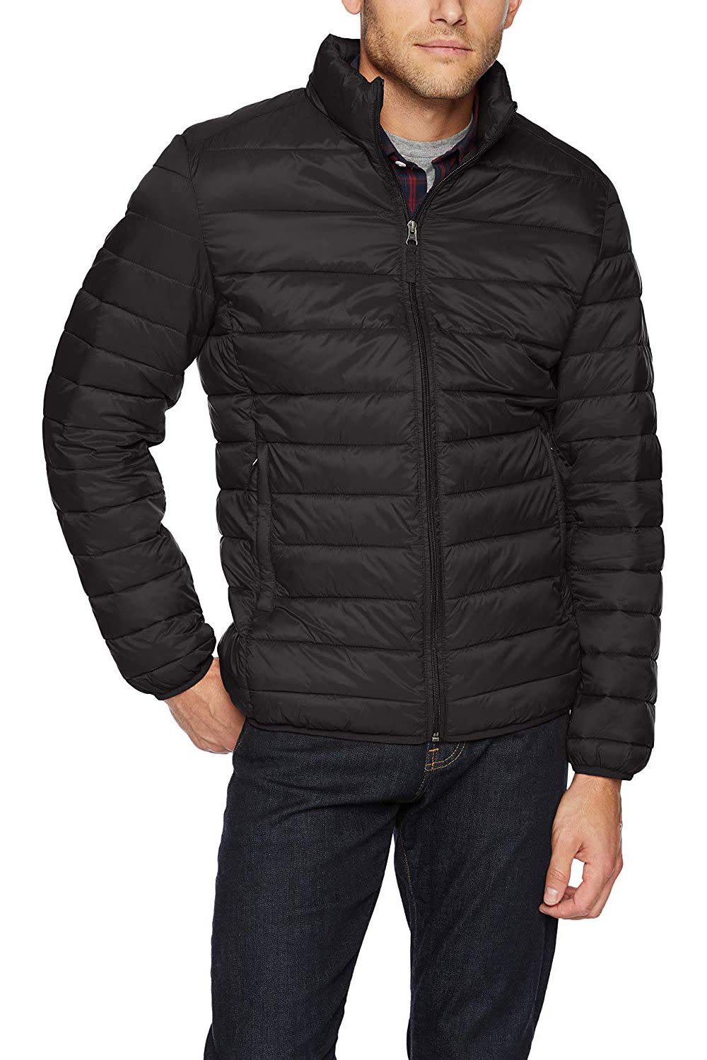 Amazon Essentials Men's Lightweight Packable Puffer Jacket