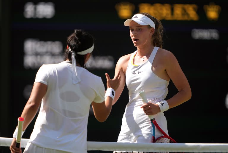 Elena Rybakina ganó 14 sets y cedió solo dos en el torneo