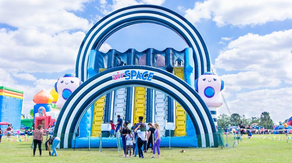 A space-themed attraction known as airSPACE is one of the attractions of The Big Bounce America coming to Rochester.