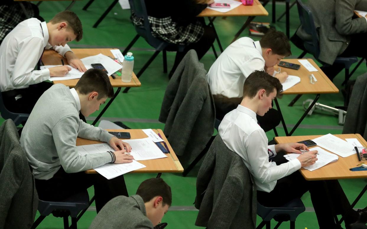 19.4 per cent of all students were awarded 25 per cent extra time this summer - PA