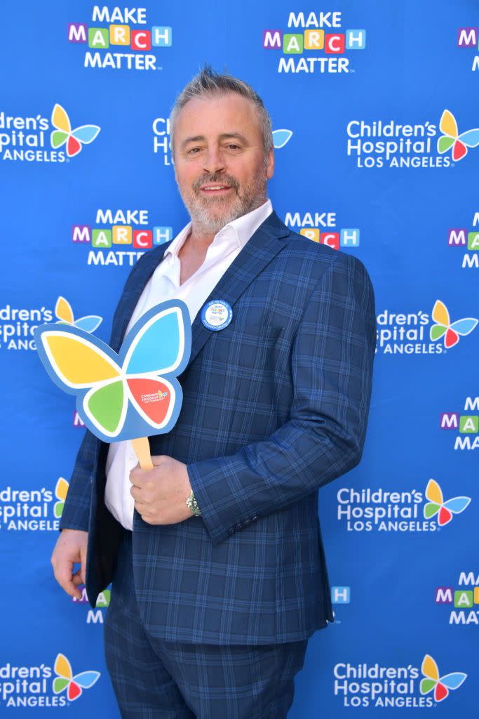 los angeles, california   march o1 matt leblanc attends the 7th annual childrens hospital los angeles make march matter kick off at saban auditorium  on march 01, 2022 in los angeles, california photo by araya dohenygetty images for chla