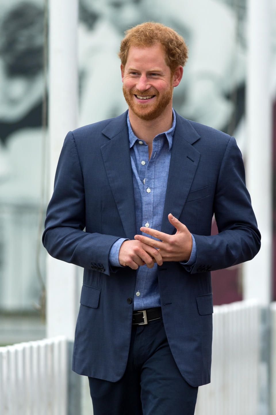 Prince Harry snubbed royal tradition by choosing to wear a wedding band during his marriage to Meghan Markle. Photo: Getty Images