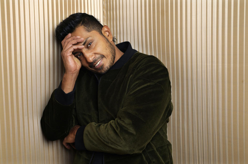 Tenoch Huerta poses for a portrait on Friday, Oct. 28, 2022, in Beverly Hills, Calif. Huerta has been named one of The Associated Press' Breakthrough Entertainers of 2022. (AP Photo/Chris Pizzello)