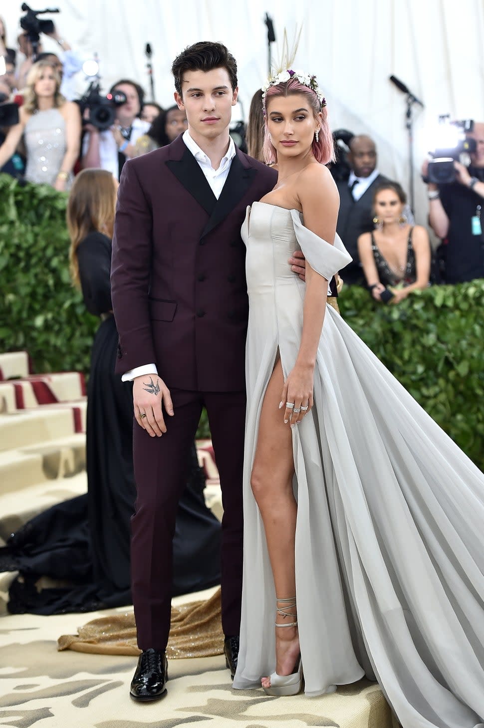 Shawn Mendes and Hailey Bieber