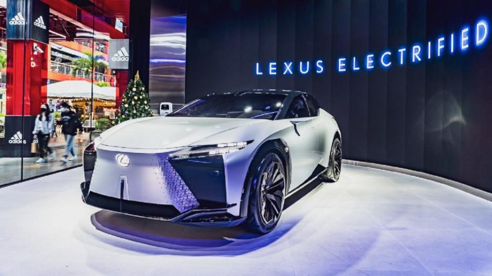 LF-Z Electrified概念車限時登陸臺北Lexus Electrified概念店。(圖片來源/ Lexus)