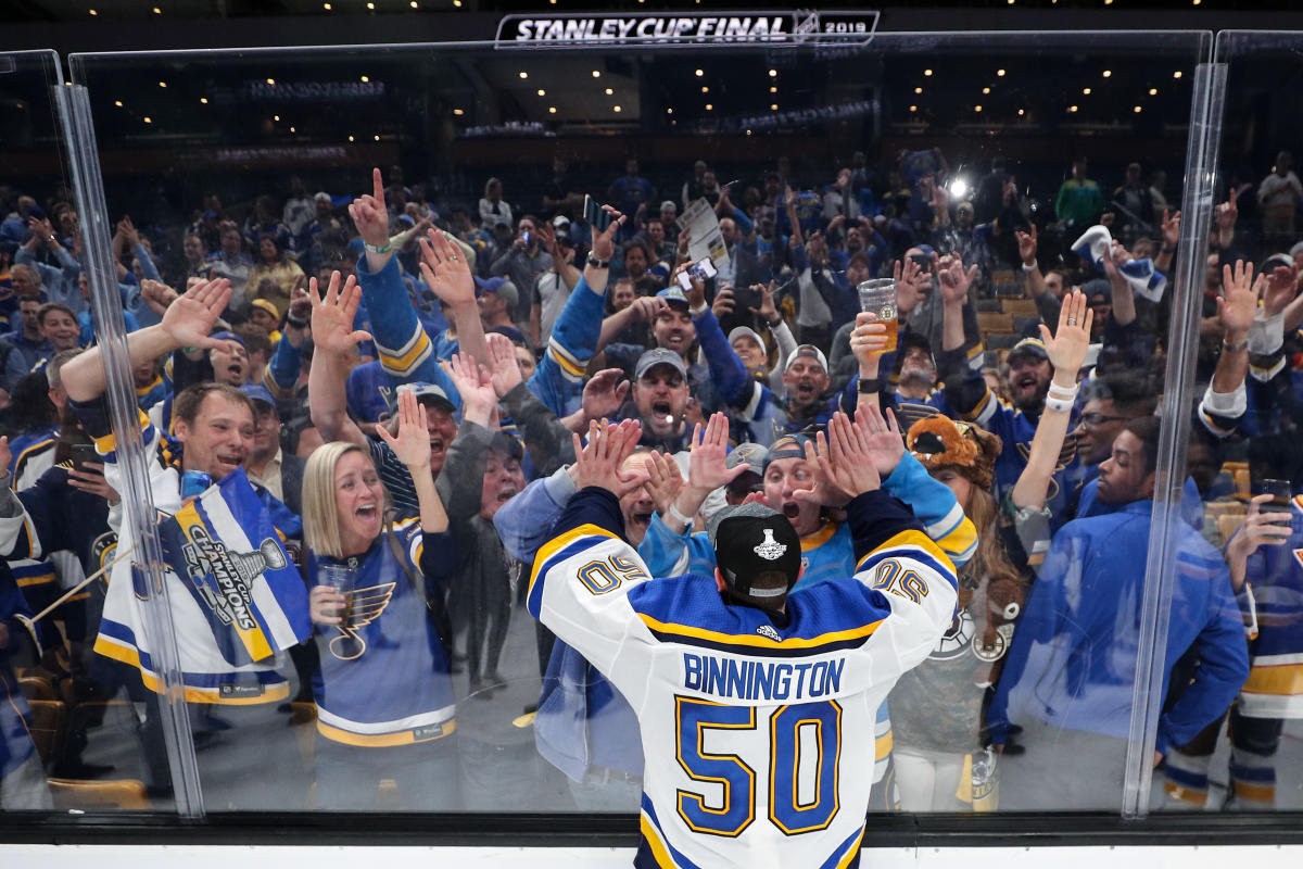 St. Louis Blues 2019 Stanley Cup Champions Regulation Confetti