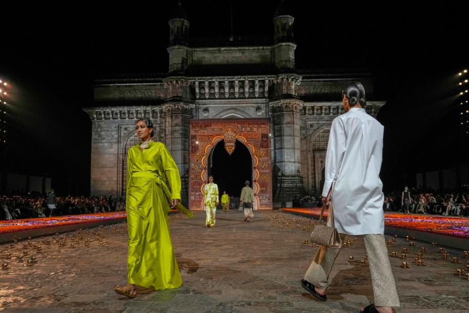 India Dior Fashion (Copyright 2023 The Associated Press. All rights reserved)