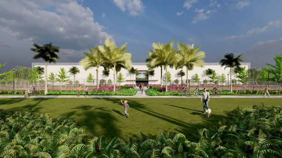 Rendering of the Boca Paddle Club in Boca Raton, Florida. 