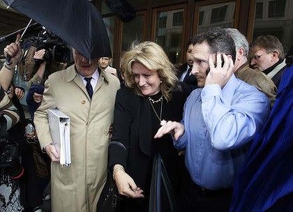 Jan Eastgate leaves court at Sydney’s Downing Centre in June 2011 after being charged with covering up allegations of child sex abuse.