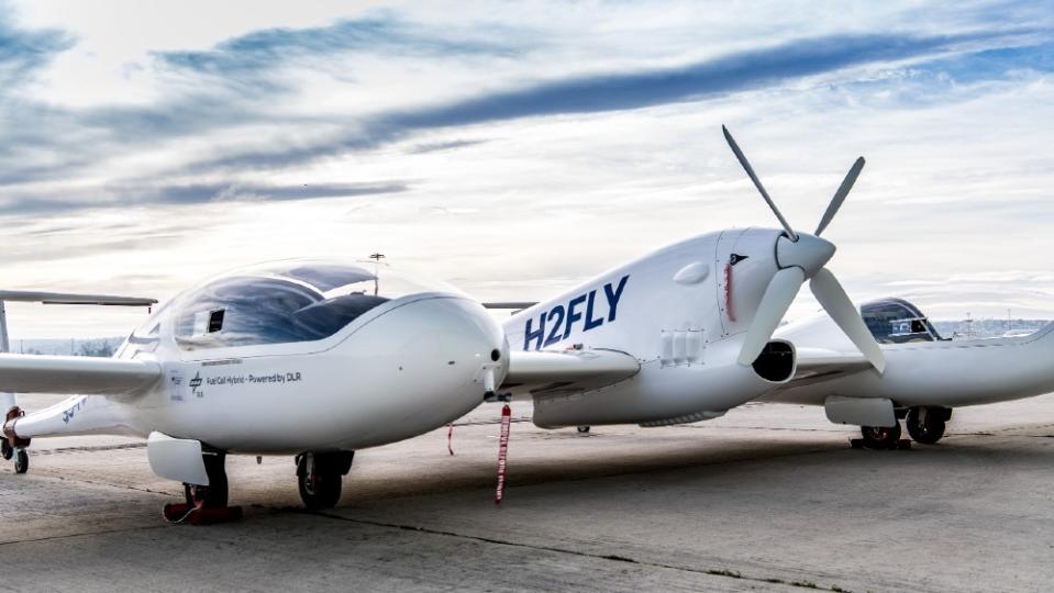 H2Fly HY4 hydrogen powered aircraft