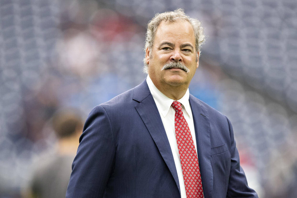 Texans owner Cal McNair has apologized for reportedly using an anti-Asian slur at a team event. (Photo by Wesley Hitt/Getty Images)