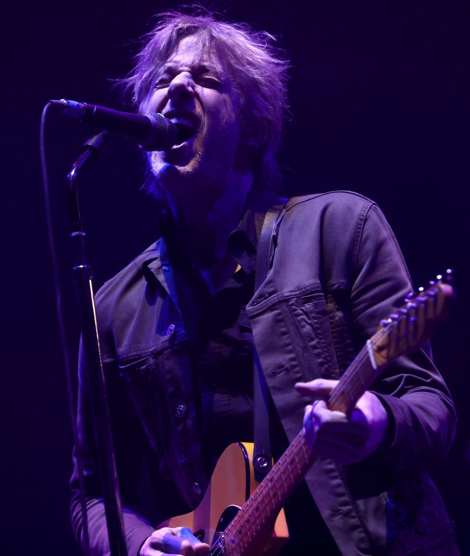 Spoon performs during Beale Street Music Fest at Liberty Park on Saturday, April 30, 2022. 