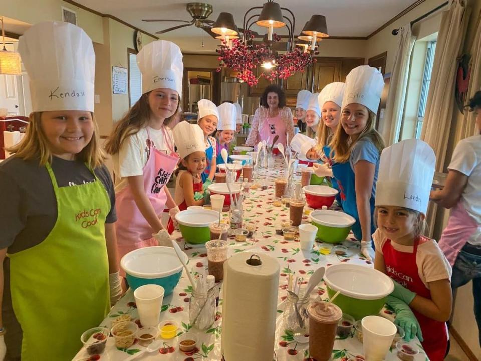 Kids can cook academy housing a full session of child chefs. The chef hats is the farm’s souvenir that kiddos can take home with them.