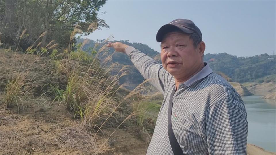 鯉魚潭水庫快見底 驚見舊台3線馬路