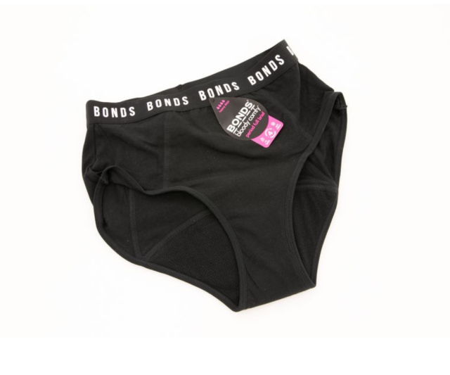 Bonds Bloody Comfy Undies Boyleg Brief, Moderate, Black - Briefs