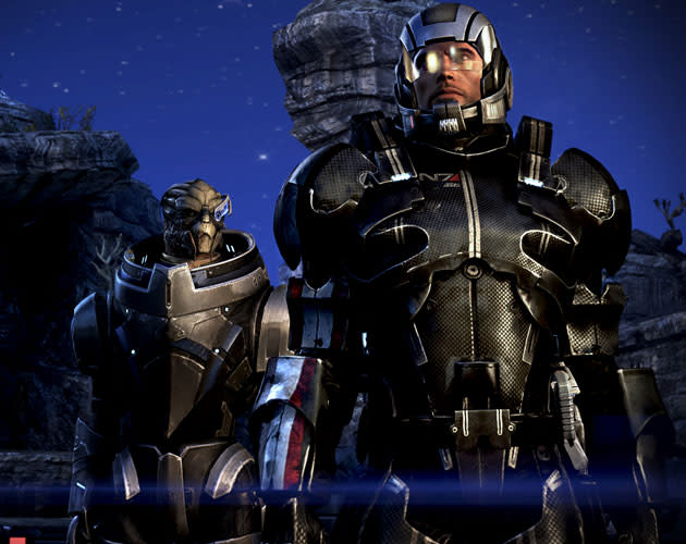 <b>Mass Effect 3</b><br> Xbox 360, PS3, PC, Wii U<br> ESRB Rating: Mature <br><br> The grand finale of the riveting Mass Effect series might have been released early this year, but if the gamer in your life missed it, it's time to remedy that. This is interstellar space role-playing at its finest, featuring fantastic combat, memorable characters and amazing storytelling. Now out for the Wii U as well as the other consoles, it's tough to pass up. And in case your gamer missed the whole darn thing, you can give them the best gift ever by picking up the newly released Mass Effect Trilogy, which contains all three games. <br><a href="http://www.amazon.com/Mass-Effect-3-Playstation/dp/B004FYJFNA/ref=sr_1_1?s=videogames&ie=UTF8&qid=1353037571&sr=1-1&keywords=mass+effect+3+ps3" rel="nofollow noopener" target="_blank" data-ylk="slk:Buy from Amazon;elm:context_link;itc:0;sec:content-canvas" class="link ">Buy from Amazon</a>