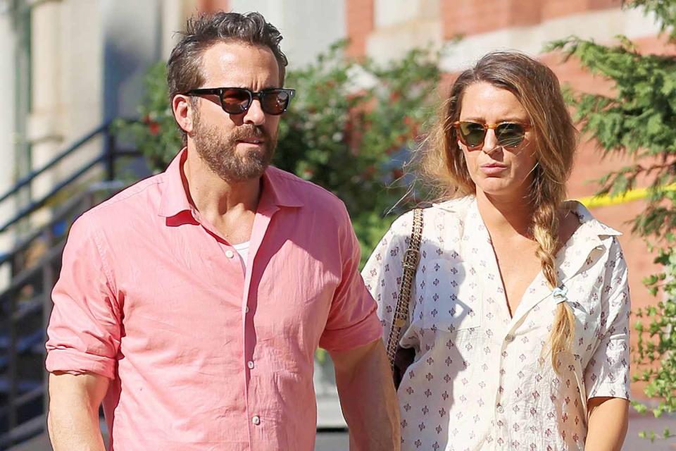 <p>Christopher Peterson / SplashNews</p> Blake Lively and Ryan Reynolds