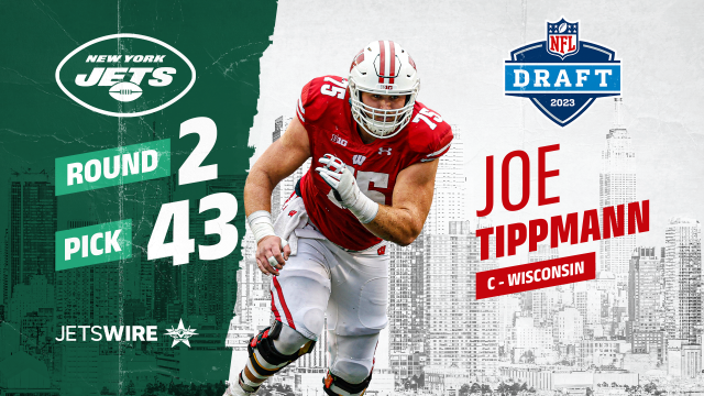 Twitter reactions to Jets selecting Joe Tippmann