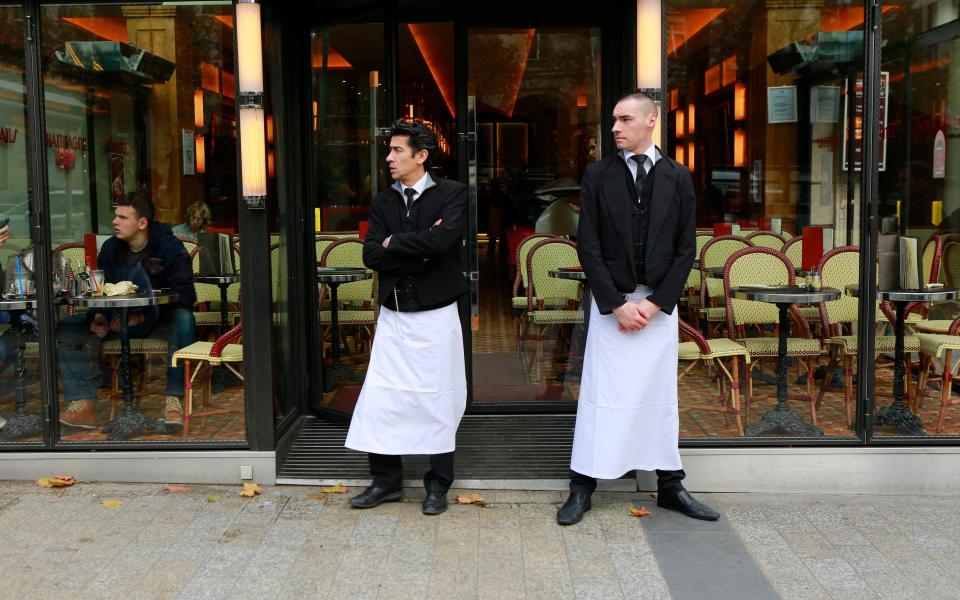 The rude French waiter trope endures - Getty