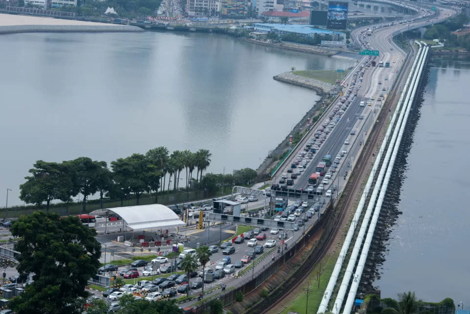 Singapore Johor Causeway (Photo: Yahoo News Singapore)