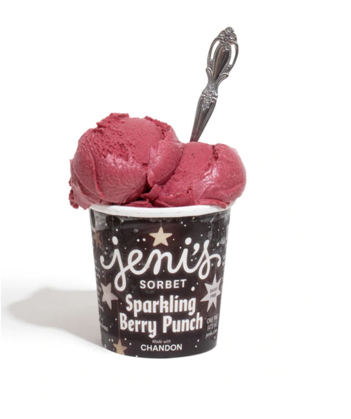 Jeni's Sparkling Berry Punch Sorbet