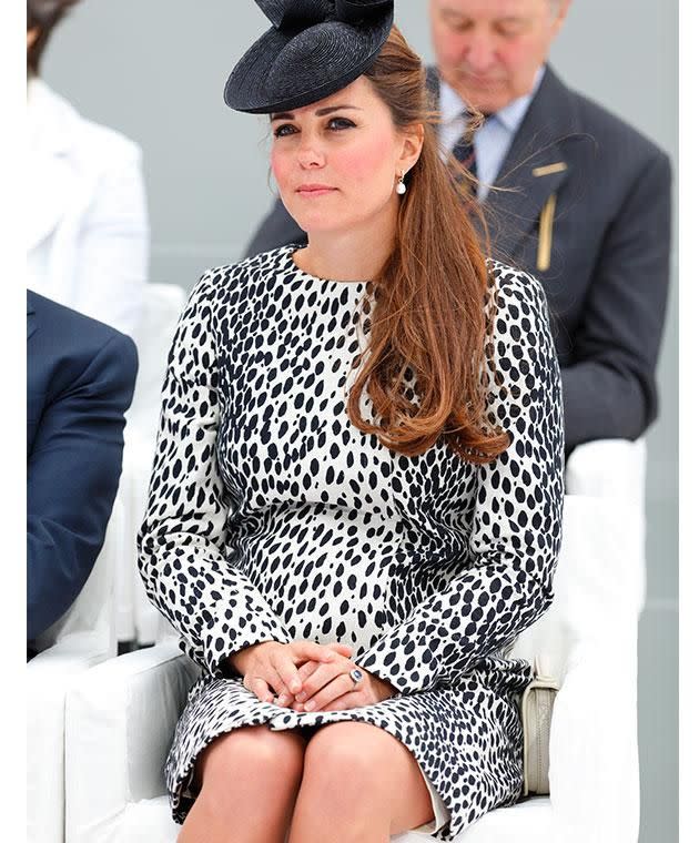 Kate was left heartbroken when she was advised not to attend Wimbledon due to her late stage of pregnancy. Photo: Getty