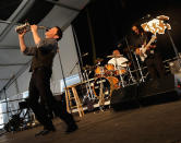 NEW ORLEANS, LA - APRIL 28: Dave Koz performs during the 2012 New Orleans Jazz & Heritage Festival Day 2 at the Fair Grounds Race Course on April 28, 2012 in New Orleans, Louisiana. (Photo by Rick Diamond/Getty Images)