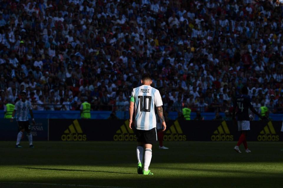 Messi could do nothing to stop Argentina's fall (AFP/Getty )