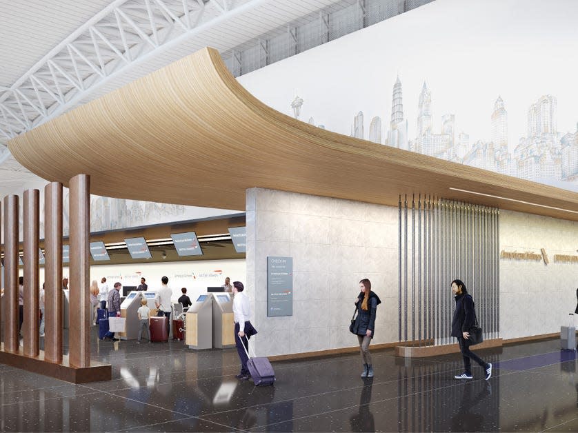 Rendering of new Terminal 8.