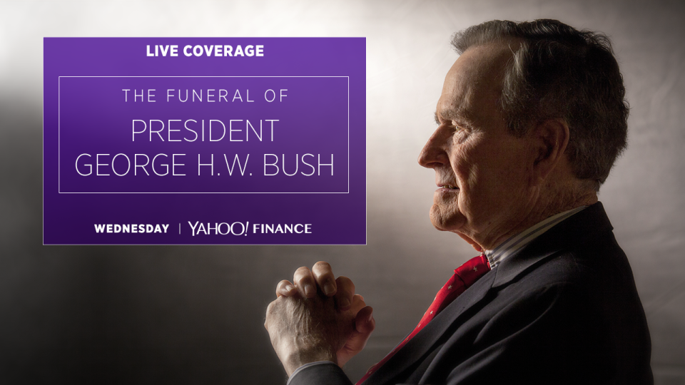 Live coverage of President George H.W. Bush’s funeral