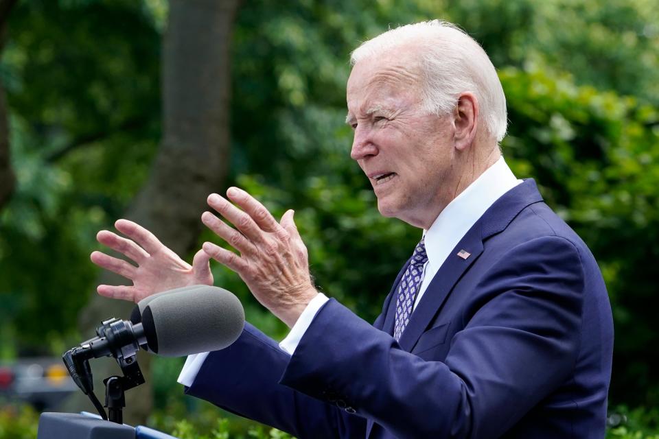 US president Joe Biden (AP)